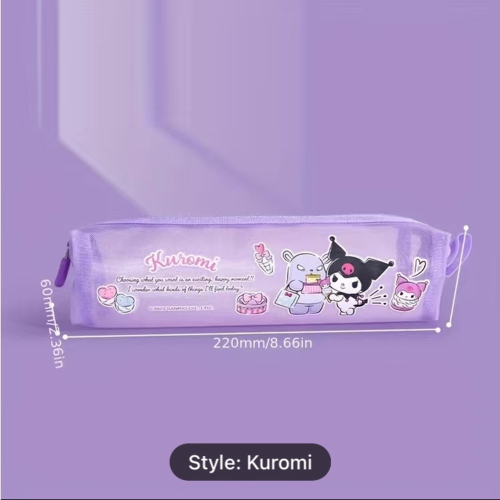 SANRIO HELLO KITTY PENCIL CASE FILLED 6 pencils ✏️ ✏️✏️✏️✏️✏️✏️✏️✏️ - Picture 1 of 12